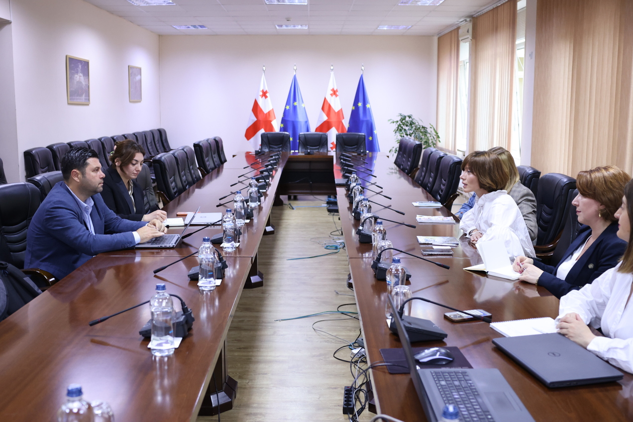 გარემოსდაცვითი ინფორმაციისა და განათლების ცენტრსა და NDC Partnership-ის წარმომადგენლებს შორის სამუშაო შეხვედრა გაიმართა